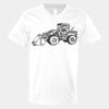 V-Neck Heavy Cotton 100% T-Shirt Thumbnail