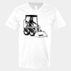 V-Neck Heavy Cotton 100% T-Shirt Thumbnail