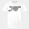 V-Neck Heavy Cotton 100% T-Shirt Thumbnail
