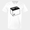 V-Neck Heavy Cotton 100% T-Shirt Thumbnail