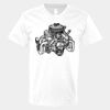 V-Neck Heavy Cotton 100% T-Shirt Thumbnail