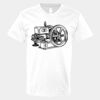 V-Neck Heavy Cotton 100% T-Shirt Thumbnail