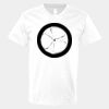 V-Neck Heavy Cotton 100% T-Shirt Thumbnail