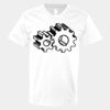V-Neck Heavy Cotton 100% T-Shirt Thumbnail