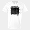 V-Neck Heavy Cotton 100% T-Shirt Thumbnail