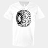 V-Neck Heavy Cotton 100% T-Shirt Thumbnail