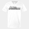 V-Neck Heavy Cotton 100% T-Shirt Thumbnail