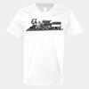 V-Neck Heavy Cotton 100% T-Shirt Thumbnail