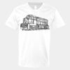 V-Neck Heavy Cotton 100% T-Shirt Thumbnail
