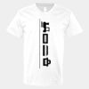 V-Neck Heavy Cotton 100% T-Shirt Thumbnail