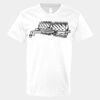 V-Neck Heavy Cotton 100% T-Shirt Thumbnail