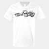 V-Neck Heavy Cotton 100% T-Shirt Thumbnail