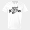 V-Neck Heavy Cotton 100% T-Shirt Thumbnail