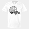 V-Neck Heavy Cotton 100% T-Shirt Thumbnail