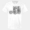 V-Neck Heavy Cotton 100% T-Shirt Thumbnail
