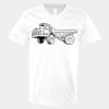 V-Neck Heavy Cotton 100% T-Shirt Thumbnail