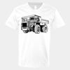 V-Neck Heavy Cotton 100% T-Shirt Thumbnail