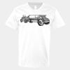 V-Neck Heavy Cotton 100% T-Shirt Thumbnail