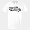V-Neck Heavy Cotton 100% T-Shirt Thumbnail