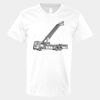 V-Neck Heavy Cotton 100% T-Shirt Thumbnail
