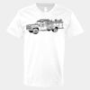V-Neck Heavy Cotton 100% T-Shirt Thumbnail