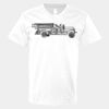 V-Neck Heavy Cotton 100% T-Shirt Thumbnail