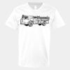 V-Neck Heavy Cotton 100% T-Shirt Thumbnail