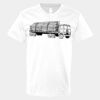 V-Neck Heavy Cotton 100% T-Shirt Thumbnail