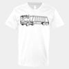 V-Neck Heavy Cotton 100% T-Shirt Thumbnail