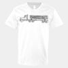 V-Neck Heavy Cotton 100% T-Shirt Thumbnail