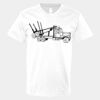 V-Neck Heavy Cotton 100% T-Shirt Thumbnail