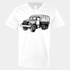 V-Neck Heavy Cotton 100% T-Shirt Thumbnail