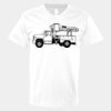 V-Neck Heavy Cotton 100% T-Shirt Thumbnail