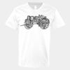 V-Neck Heavy Cotton 100% T-Shirt Thumbnail