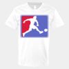 V-Neck Heavy Cotton 100% T-Shirt Thumbnail