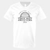 V-Neck Heavy Cotton 100% T-Shirt Thumbnail