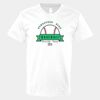 V-Neck Heavy Cotton 100% T-Shirt Thumbnail