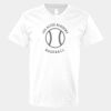 V-Neck Heavy Cotton 100% T-Shirt Thumbnail