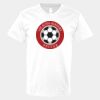 V-Neck Heavy Cotton 100% T-Shirt Thumbnail