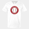 V-Neck Heavy Cotton 100% T-Shirt Thumbnail