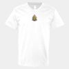 V-Neck Heavy Cotton 100% T-Shirt Thumbnail