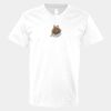 V-Neck Heavy Cotton 100% T-Shirt Thumbnail