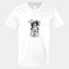 V-Neck Heavy Cotton 100% T-Shirt Thumbnail