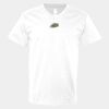 V-Neck Heavy Cotton 100% T-Shirt Thumbnail