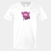 V-Neck Heavy Cotton 100% T-Shirt Thumbnail
