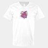 V-Neck Heavy Cotton 100% T-Shirt Thumbnail