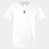 V-Neck Heavy Cotton 100% T-Shirt Thumbnail
