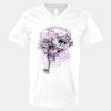 V-Neck Heavy Cotton 100% T-Shirt Thumbnail