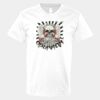 V-Neck Heavy Cotton 100% T-Shirt Thumbnail