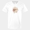 V-Neck Heavy Cotton 100% T-Shirt Thumbnail